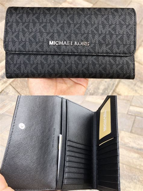 michael kors trifold mens wallet|Michael Kors small trifold wallet.